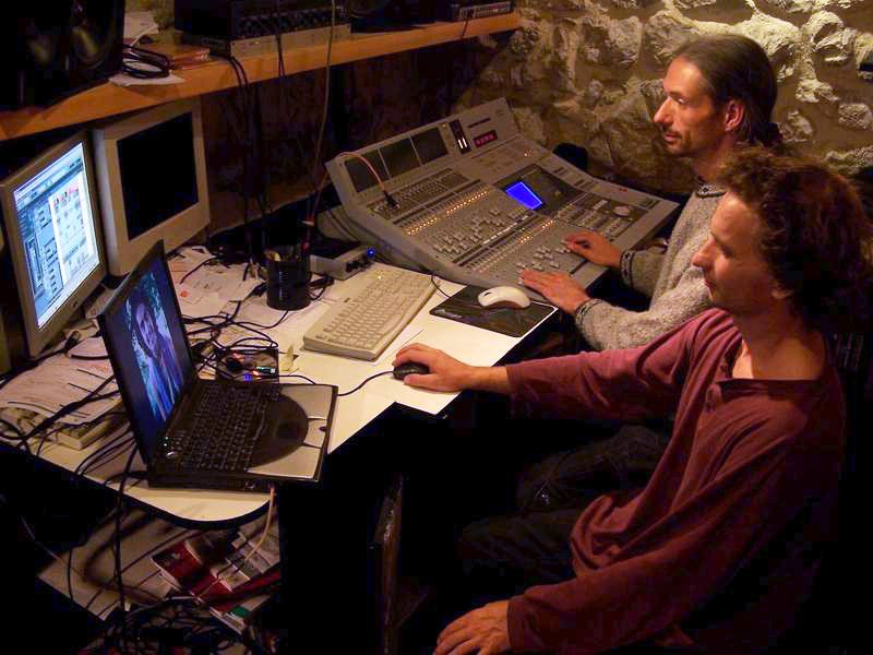 mixage au studio Muance avec Mathias Autexier